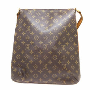 Louis Vuitton Musette Canvas Bag Monogram Brown Shoulder